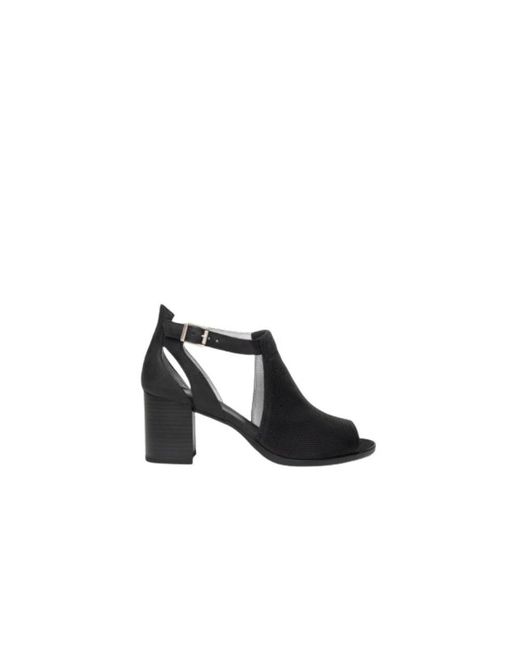 Nero Giardini Black High Heel Sandals