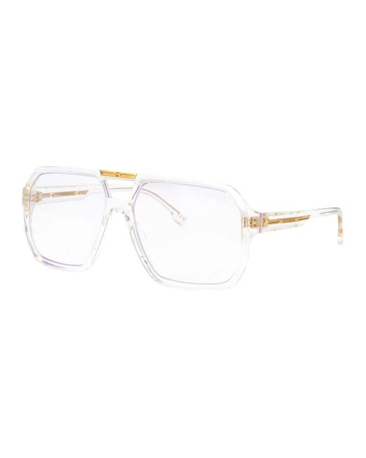 Carrera White Glasses for men