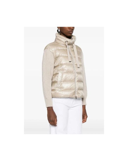 Herno Down Jackets in het Natural