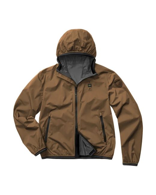 Blauer Brown Light Jackets for men