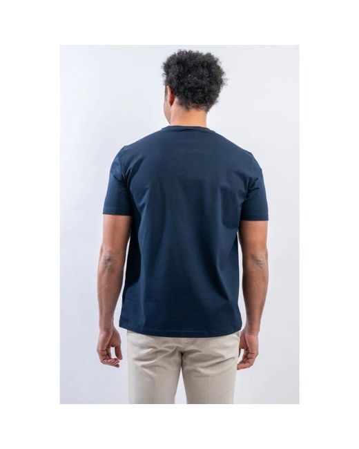 T-Shirts Herno de hombre de color Blue