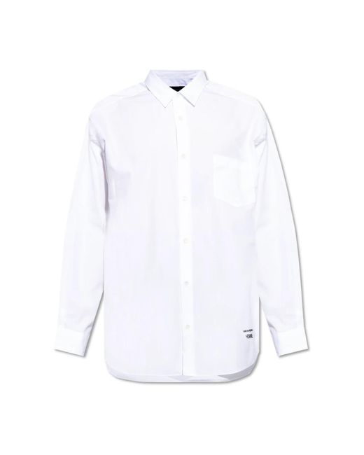 Comme des Garçons White Formal Shirts for men