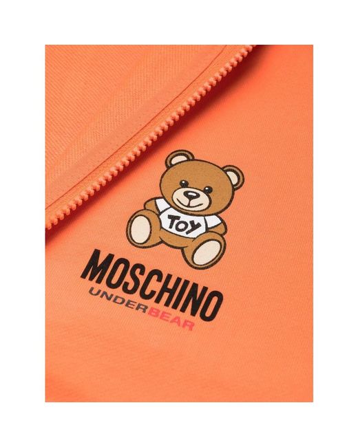 Moschino Hoodies in Orange für Herren