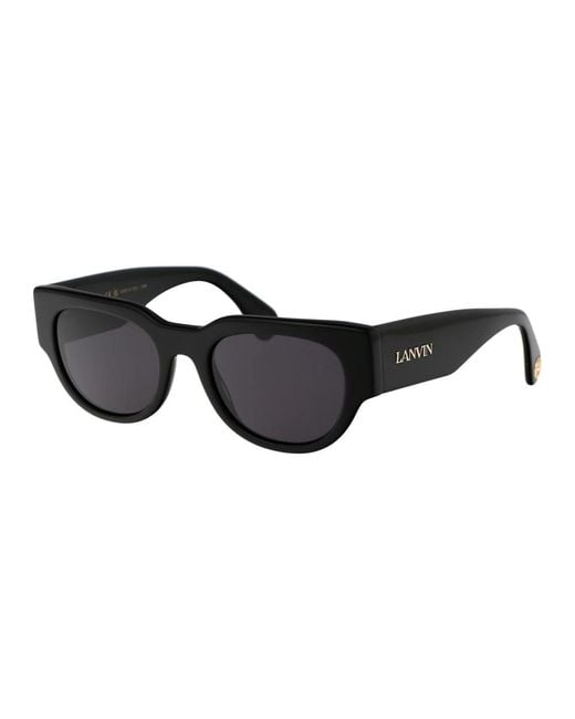 Lanvin Stylische sonnenbrille lnv670s in Black für Herren