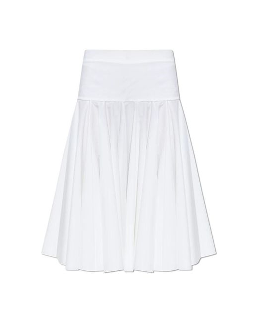 Jacquemus White Midi Skirts
