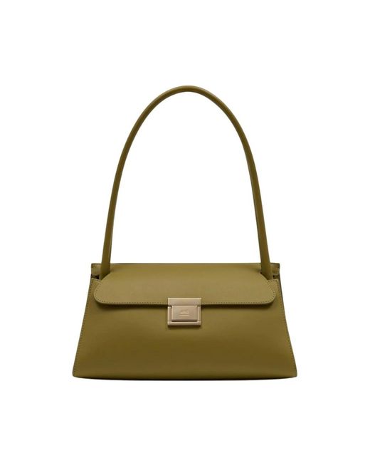AMI Green Small Mimi Schultertasche