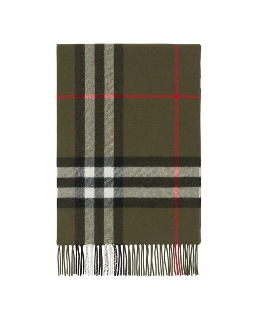 Scarves di Burberry in Green da Uomo