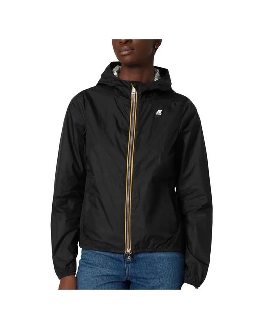 K-Way Lil Jacket in het Black