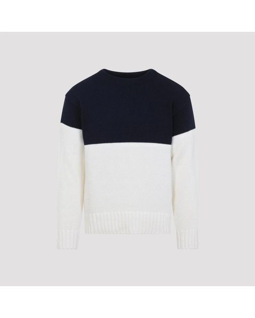 Ralph Lauren Blue Round-Neck Knitwear for men