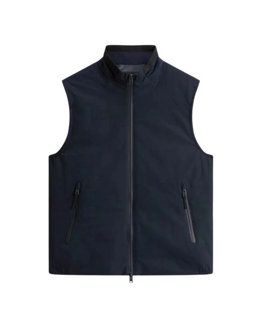 Woolrich Blue Waistcoats for men