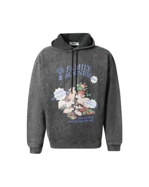 Hoodies di MSGM in Gray da Uomo