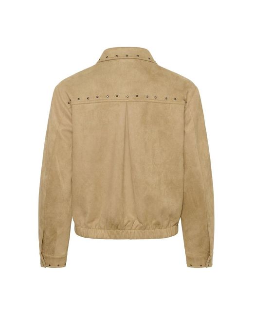 Cream Bomberjassen in het Natural