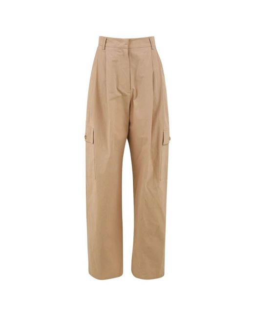 Attic And Barn Natural Straight Trousers