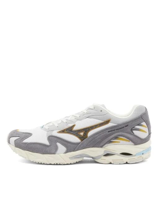 Running Shoes di Mizuno in Metallic da Uomo