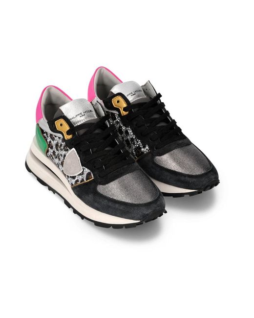 Philippe Model Black Sneakers