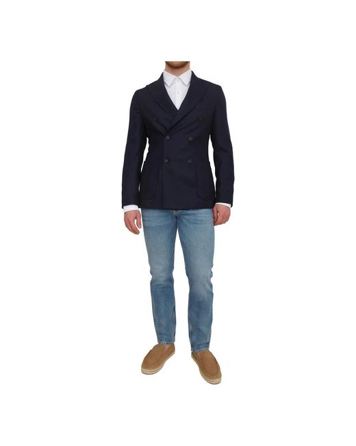 HUGO C-Hanry Db-262 Jacket in het Blue voor heren
