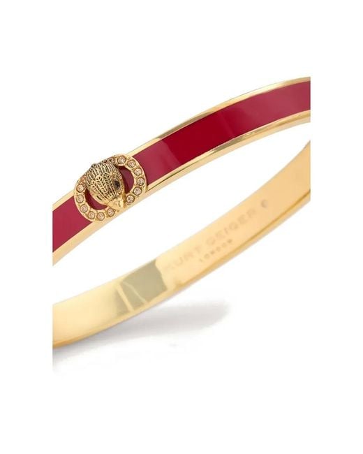 Bracelets di Kurt Geiger in Metallic