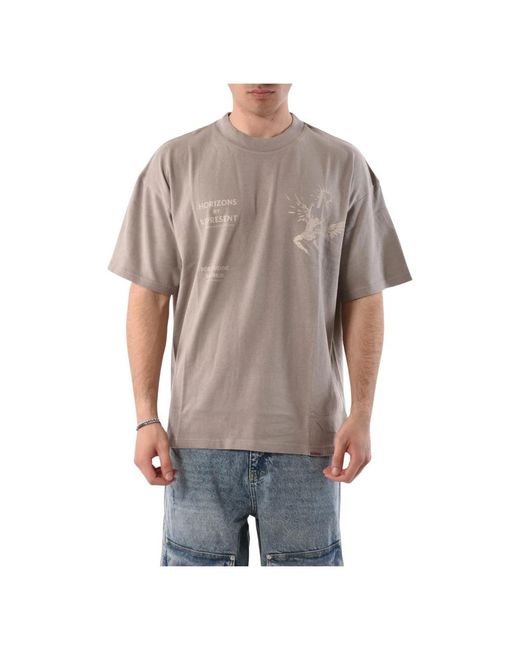 Represent Gray T-Shirts for men