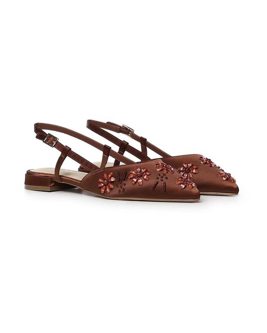 V73 Brown Kayla Slingback