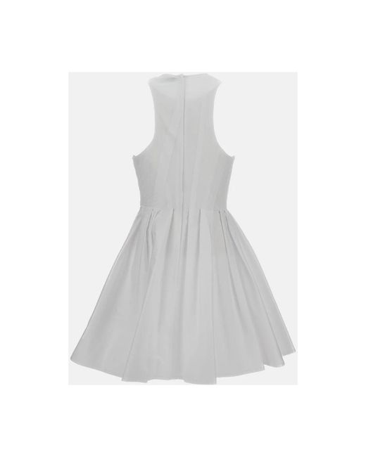 Sportmax Gray Short Dresses
