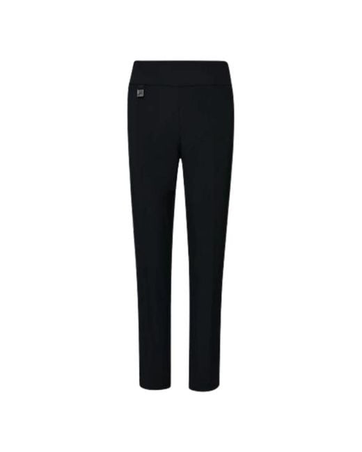 Joseph Ribkoff Black Slim-Fit Trousers