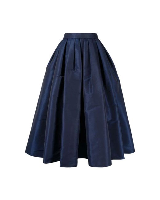 Alexander McQueen Blue Skirts