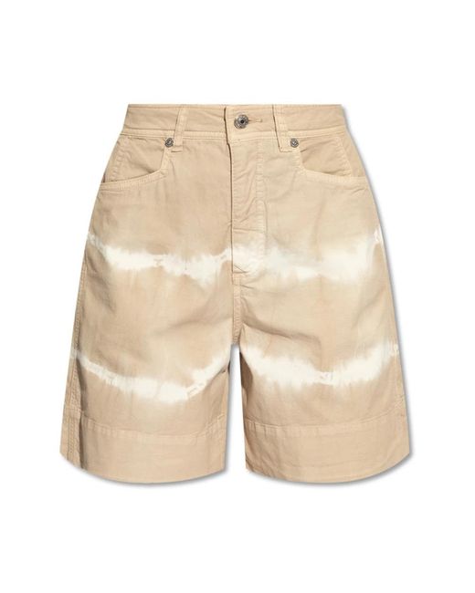 Woolrich Natural Short Shorts