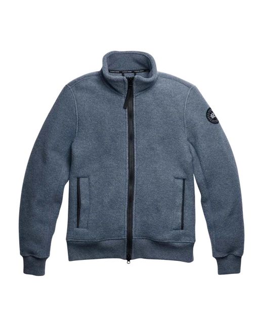 Canada Goose Jassen ,Blauw ,Lawson Fleece Jas in het Blue voor heren