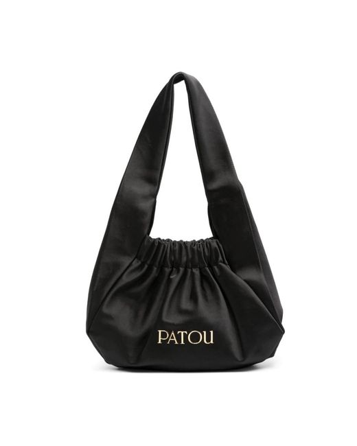 Patou Black Shoulder Bags