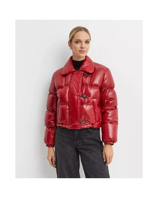 Down Jackets Fay de color Red