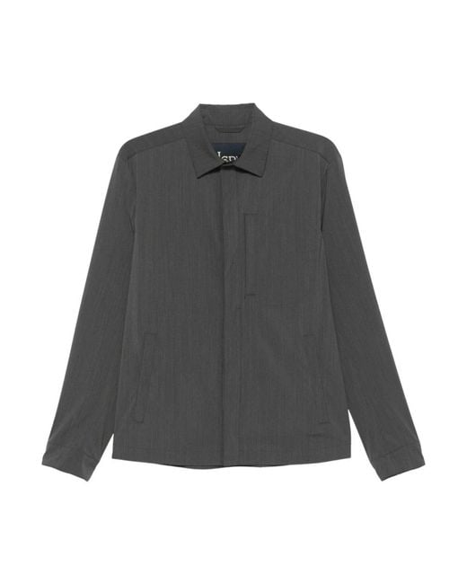 Herno Gray Light Jackets for men