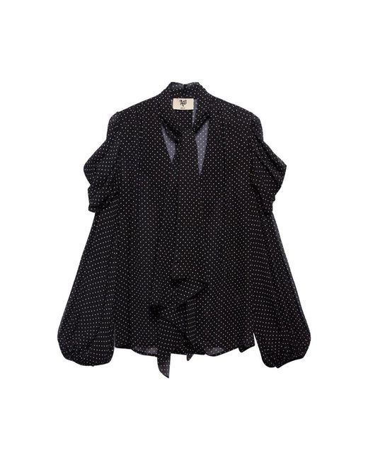 Aniye By Black Schwarze Lily Bluse Retro Chic Impact