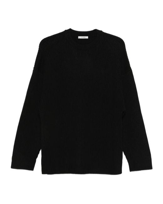 Entire studios Black Round-Neck Knitwear for men
