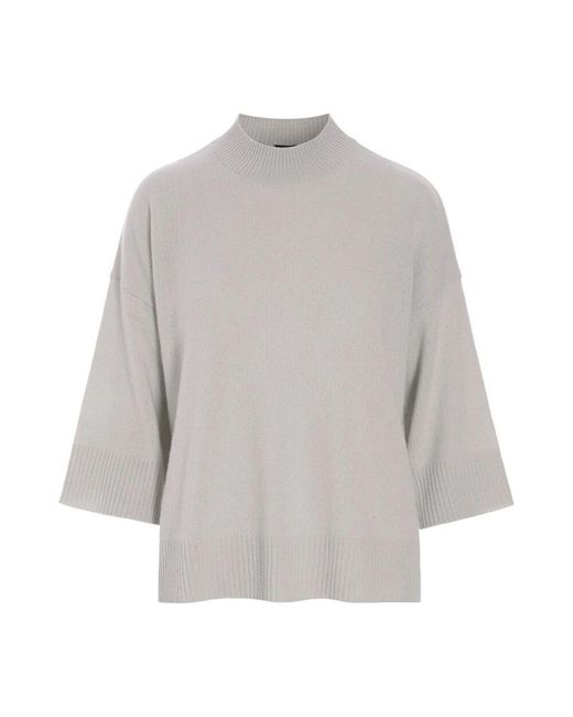 Bitte Kai Rand Gray Cloud cashmere bluse elegant look
