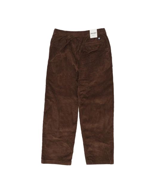 Element Brown Wide Trousers for men