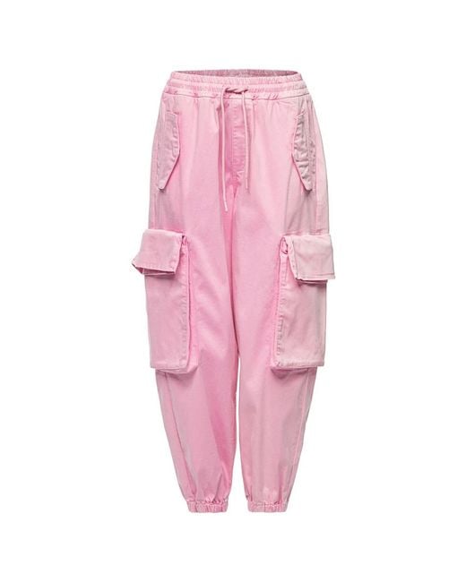 AG Jeans Pink Tapered Trousers