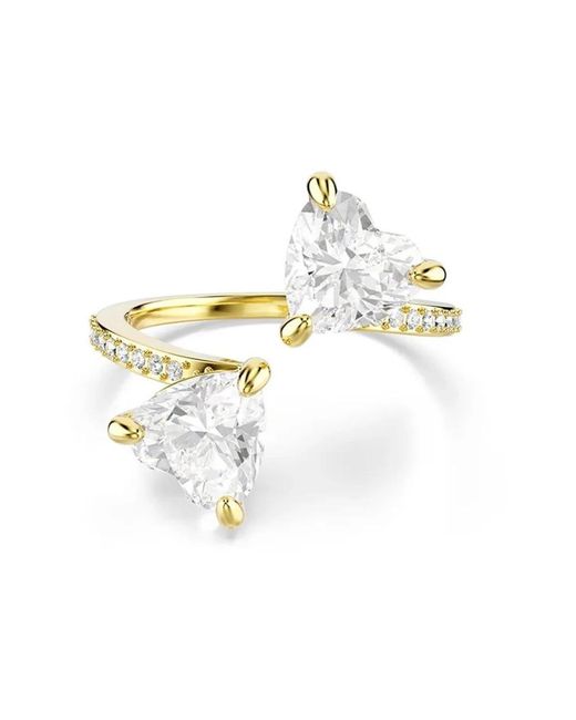 Swarovski Mesmera Open Ring in het Metallic