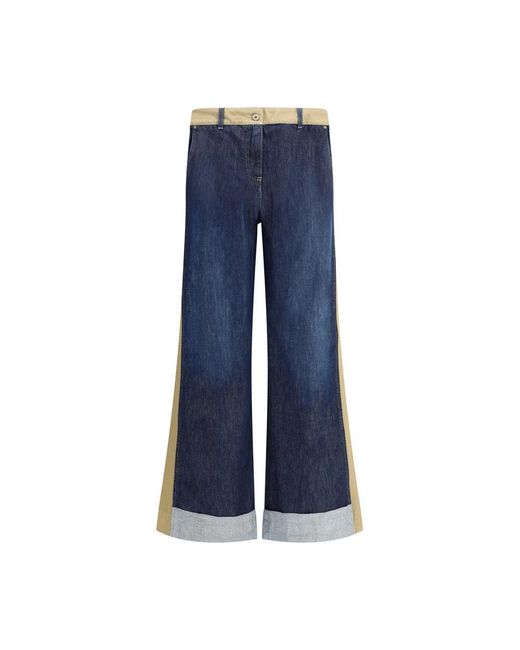 True Royal Wide Jeans in het Blue