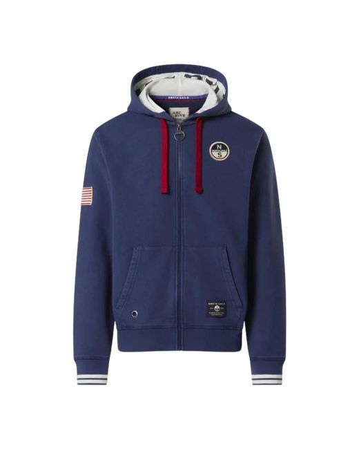 Zip-Throughs North Sails pour homme en coloris Blue