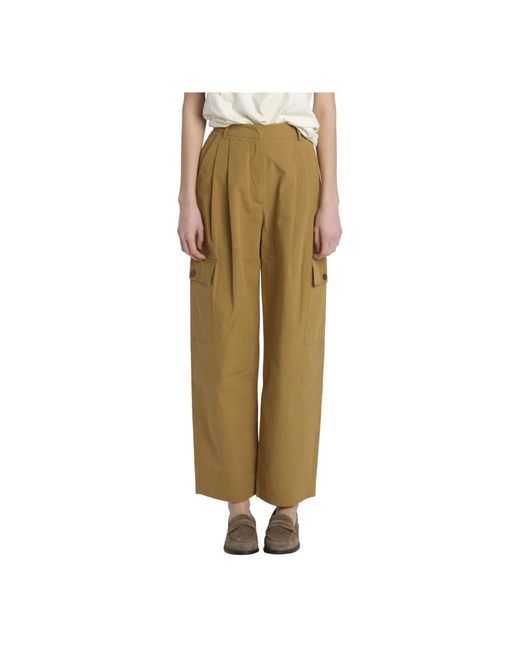 Attic And Barn Natural Wide Trousers