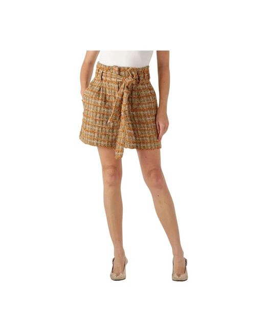 Amaya Amsterdam Short Shorts in het Brown