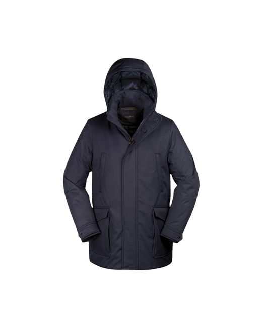 Moorer Men's Blue Down Jackets