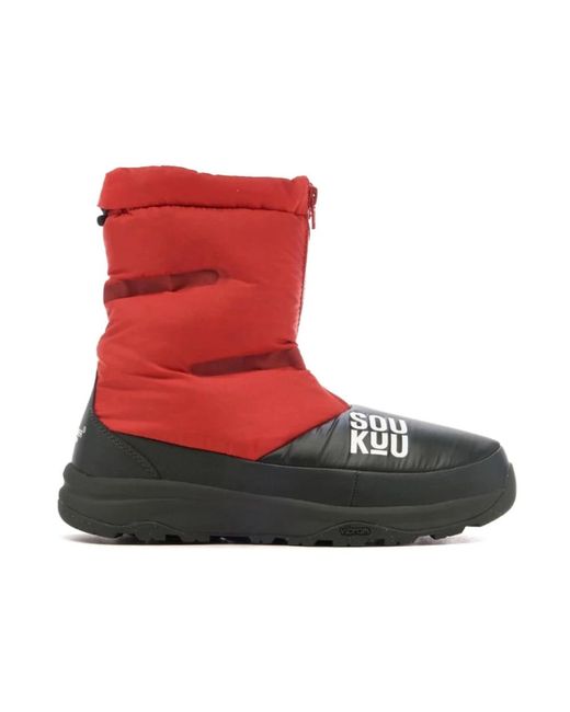 The North Face Red Winter Boots for men