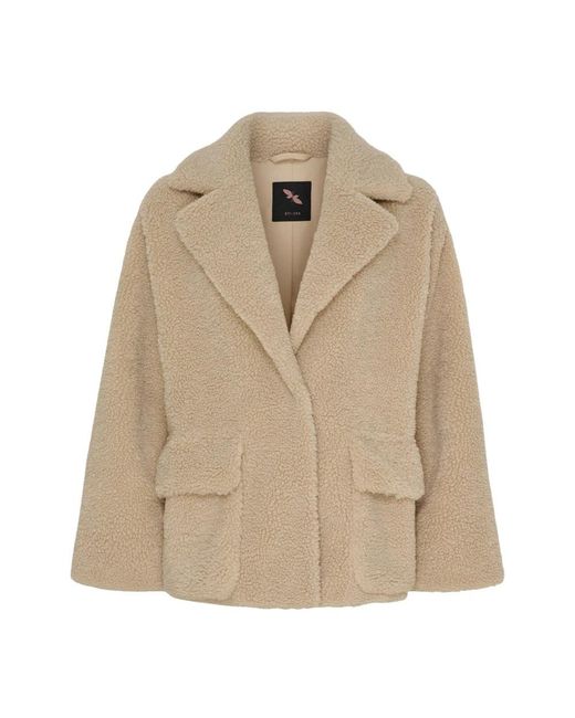 Btfcph Imitatie Shearling Jas in het Natural