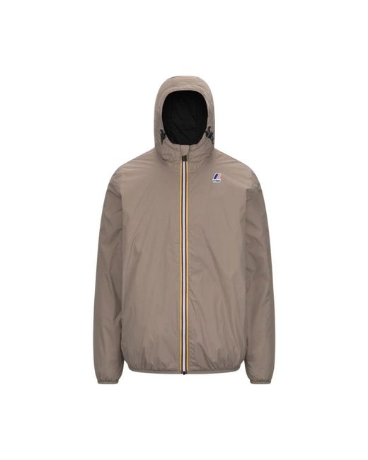 K-Way Le Vrai 4.0 Claude Warm Leichte Jacke in Brown für Herren