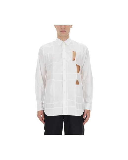 Comme des Garçons White Casual Shirts for men