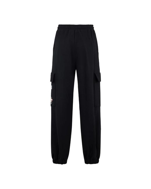 Moschino Sportbroek Met Zakken in het Blue