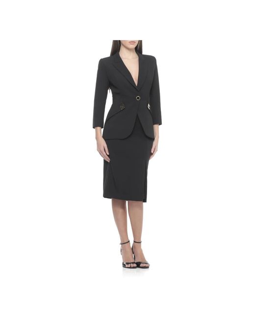 Elisabetta Franchi Black Blazers