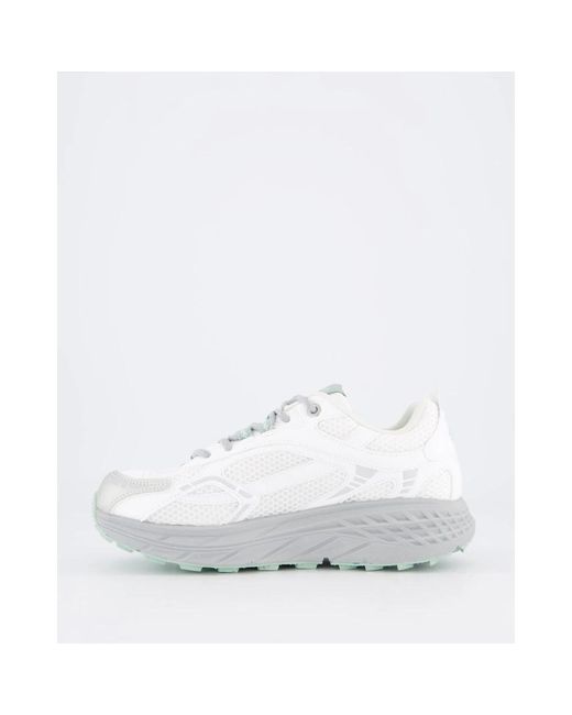 Mercer White Re-Run Max Grape Sneakers