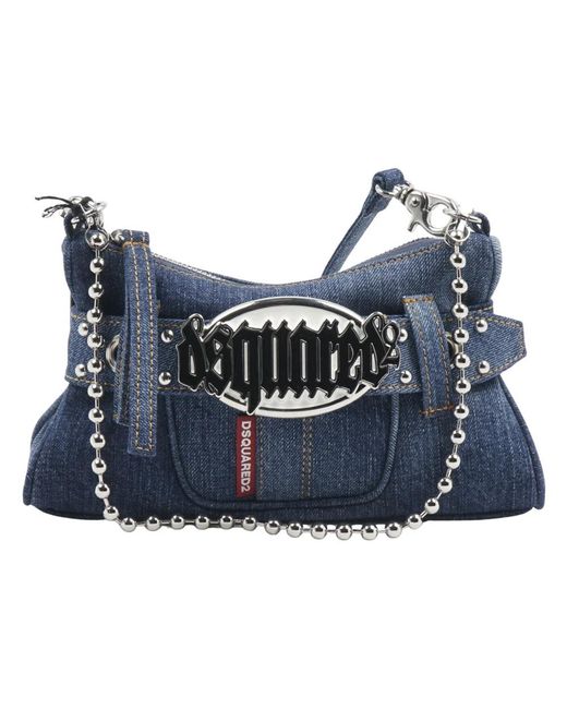 DSquared² Blue Shoulder Bags